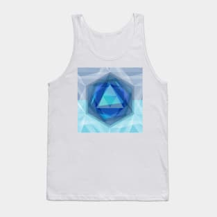 Jewel Lines - Sapphire & Cobalt Tank Top